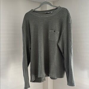 Michael Bastian Striped Long Sleeve Shirt